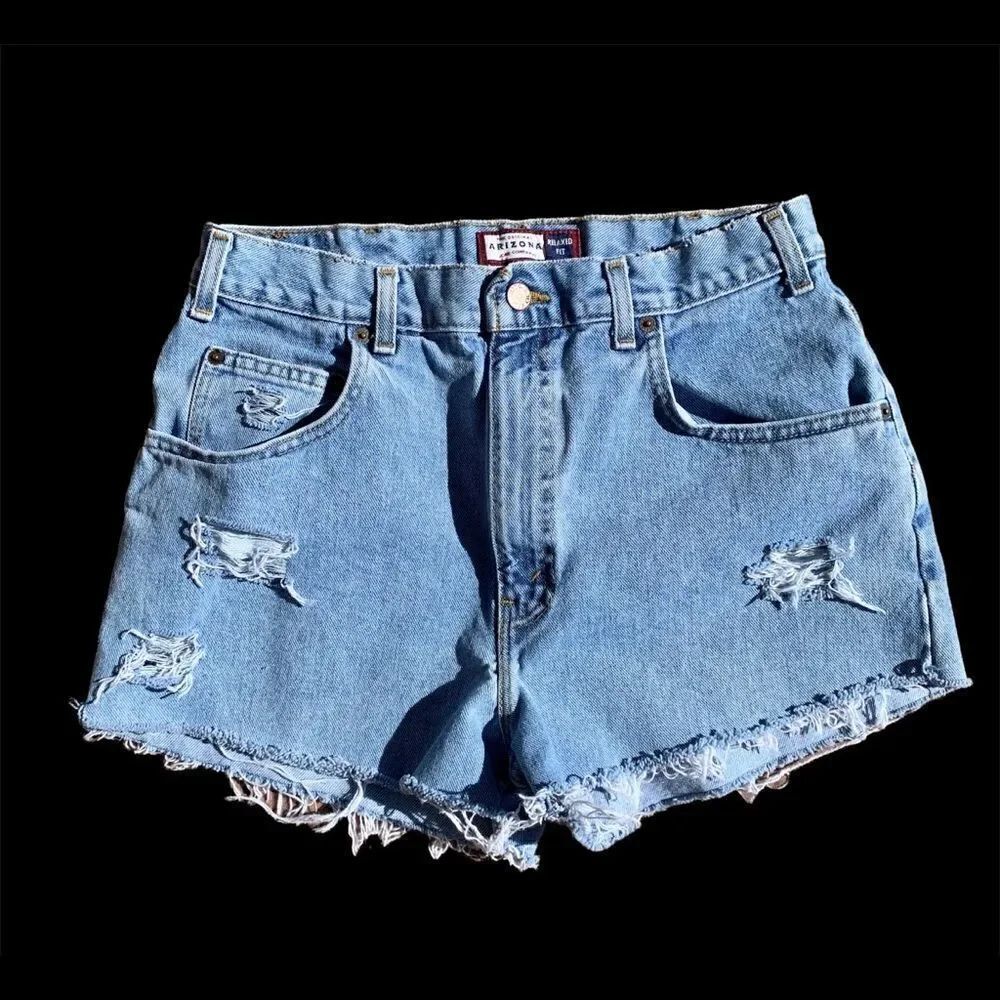 Vintage Arizona Jean Company High Waisted Denim Shorts